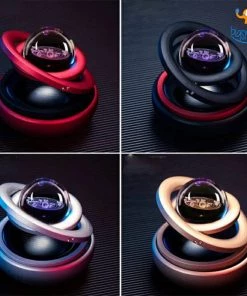 Bigsmall_hmk Car Solar Automatic Rotating Rings