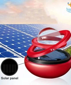 Bigsmall_hmk Car Solar Automatic Rotating Rings