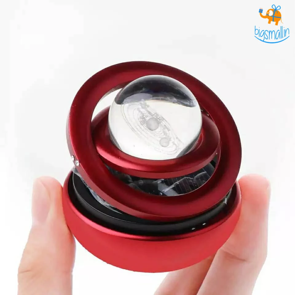Bigsmall_hmk Car Solar Automatic Rotating Rings