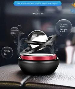 Bigsmall_hmk Car Solar Automatic Rotating Rings