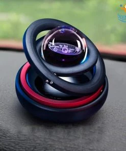 Bigsmall_hmk Car Solar Automatic Rotating Rings