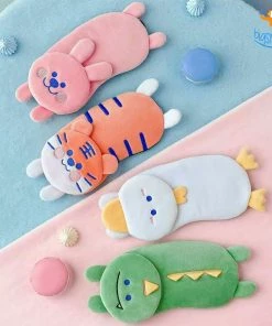 Bigsmall_hmk All Of It Animal Plush Gel Eye Mask