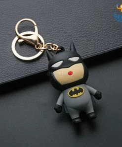 Bigsmall_hmk Cartoon Superhero Keychain