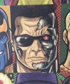 AmyLi Best Sellers Vintage Superheroes Poster