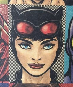 AmyLi Best Sellers Vintage Superheroes Poster