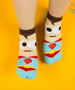 VinnyC Best Sellers Cartoon Superhero Socks - Set Of 5