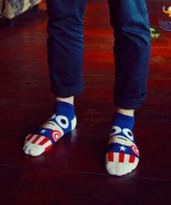 VinnyC Best Sellers Cartoon Superhero Socks - Set Of 5