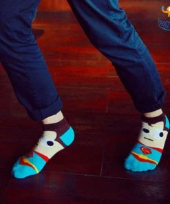 VinnyC Best Sellers Cartoon Superhero Socks - Set Of 5