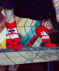 VinnyC Best Sellers Cartoon Superhero Socks - Set Of 5