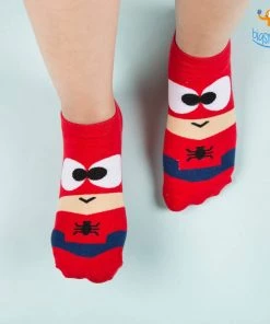 VinnyC Spiderman Cartoon Socks