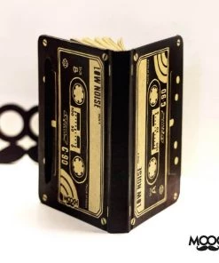 Mooch Design Studio All Of It Cassette A6 Notebook With Elastic