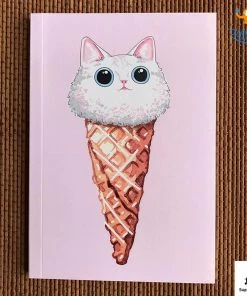Doodlee Do Ice Cream Cat Notebook All Of It
