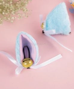 AmyLi Cat Ear Hair Pins With Bells - Set Of 2 All Of It
