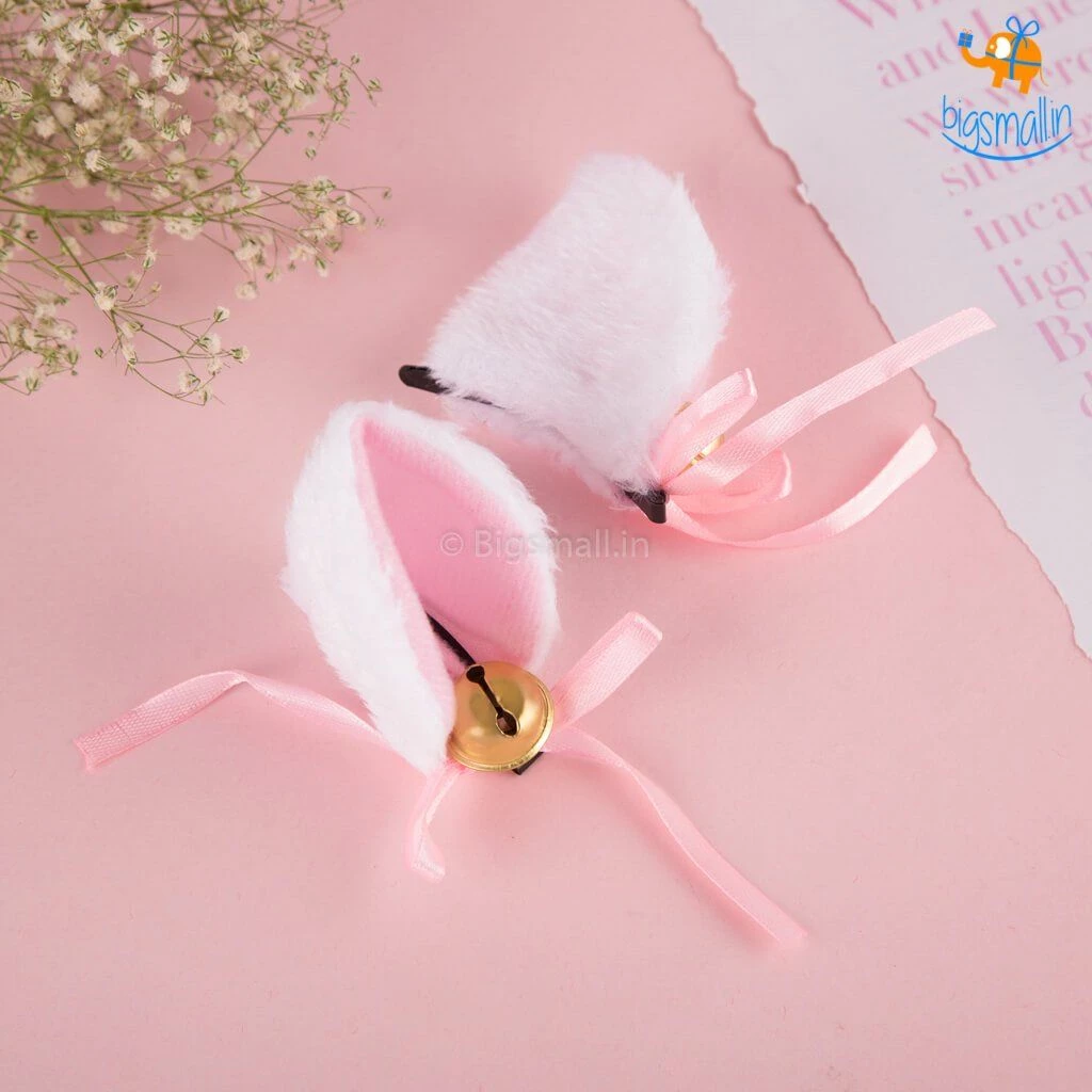AmyLi Cat Ear Hair Pins With Bells - Set Of 2 All Of It