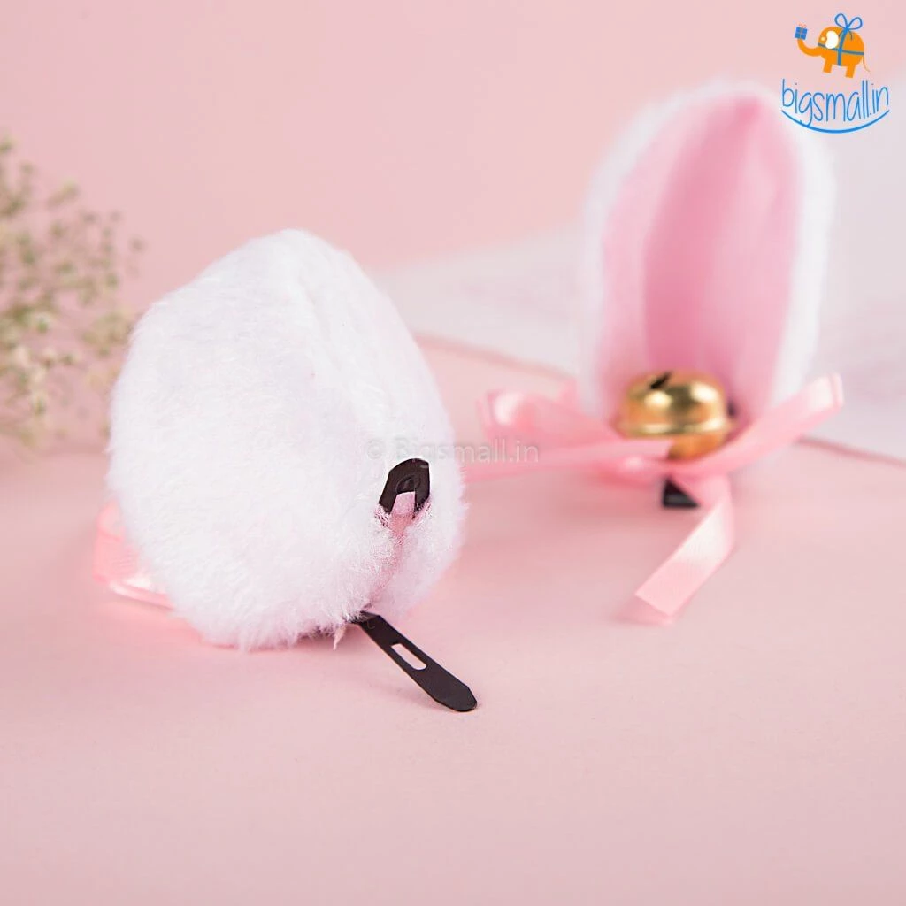 AmyLi Cat Ear Hair Pins With Bells - Set Of 2 All Of It