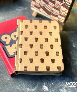 Mooch Design Studio All Of It Cutting Chai A6 Notebook With Elastic