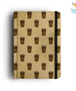 Mooch Design Studio All Of It Cutting Chai A6 Notebook With Elastic