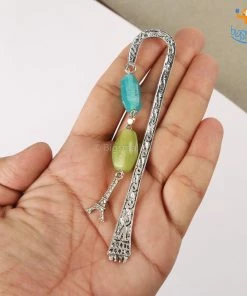 Yuvanta Eiffel Tower Charm Metallic Bookmark