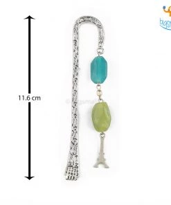 Yuvanta Eiffel Tower Charm Metallic Bookmark