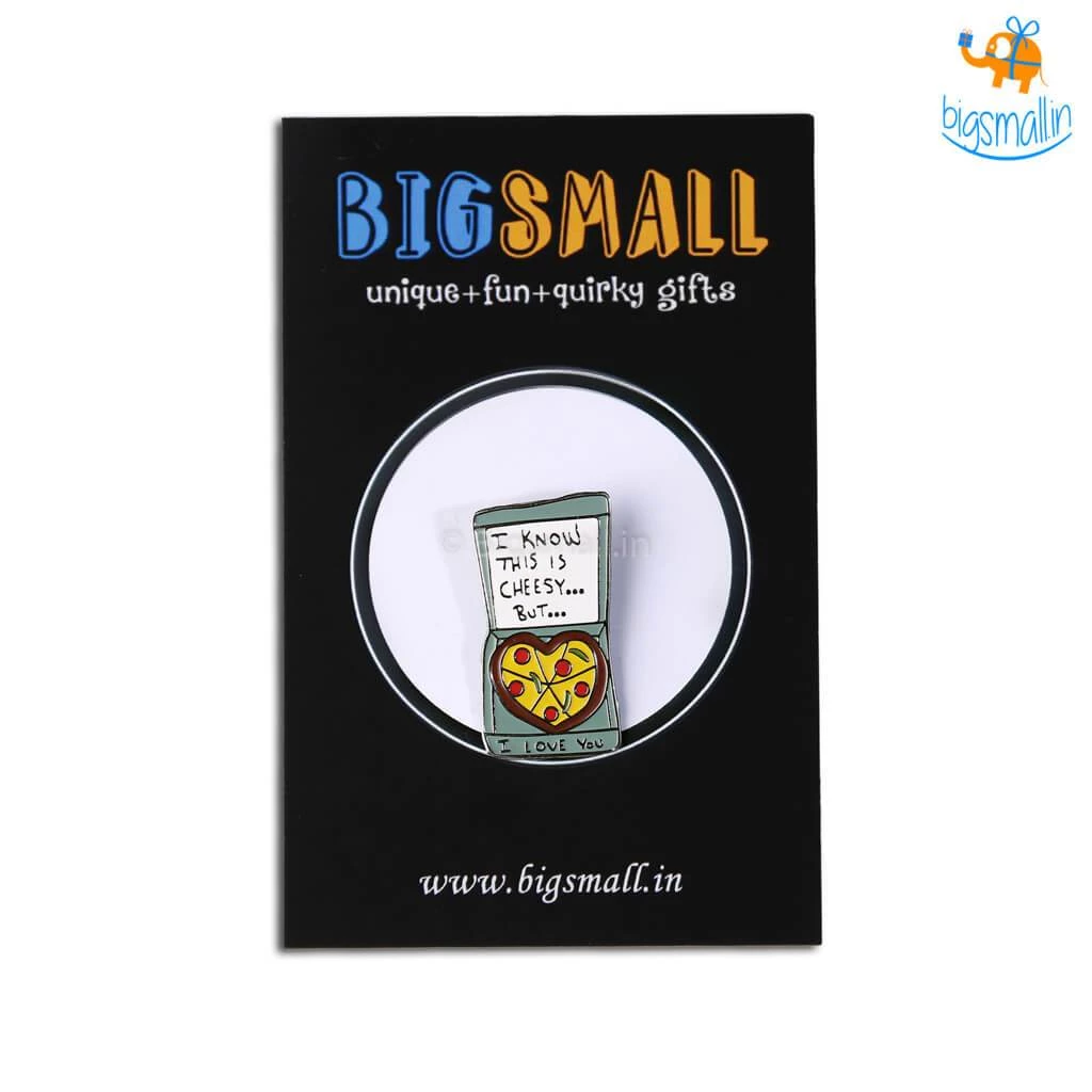 Bigsmall_piu All Of It Cheesy Love Lapel Pin