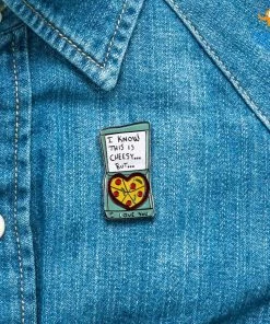 Bigsmall_piu All Of It Cheesy Love Lapel Pin