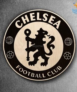 Bigsmall_cc Chelsea Engraved Wooden Crest