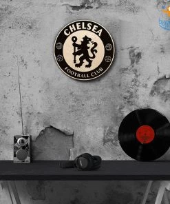 Bigsmall_cc Chelsea Engraved Wooden Crest