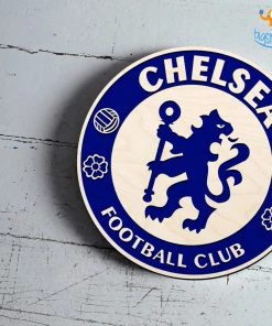 Bigsmall_cc Chelsea Engraved Wooden Crest