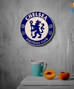 Bigsmall_cc Chelsea Engraved Wooden Crest