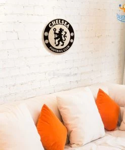 Bigsmall_cc Chelsea Engraved Wooden Crest