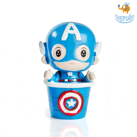 Bigsmall_hmk All Of It Baby Superhero Ceramic Bobblehead