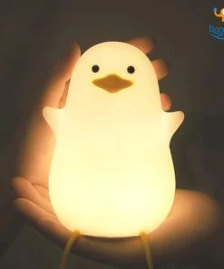 Bigsmall_hmk Cute Duck Touch Sensor Lamp