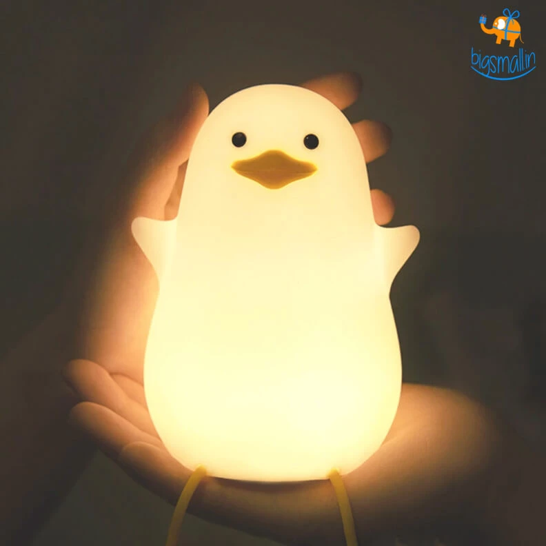 Bigsmall_hmk Cute Duck Touch Sensor Lamp