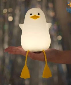 Bigsmall_hmk Cute Duck Touch Sensor Lamp