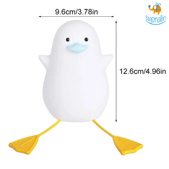 Bigsmall_hmk Cute Duck Touch Sensor Lamp