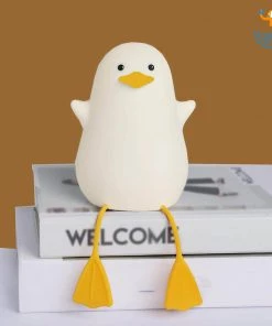 Bigsmall_hmk Cute Duck Touch Sensor Lamp