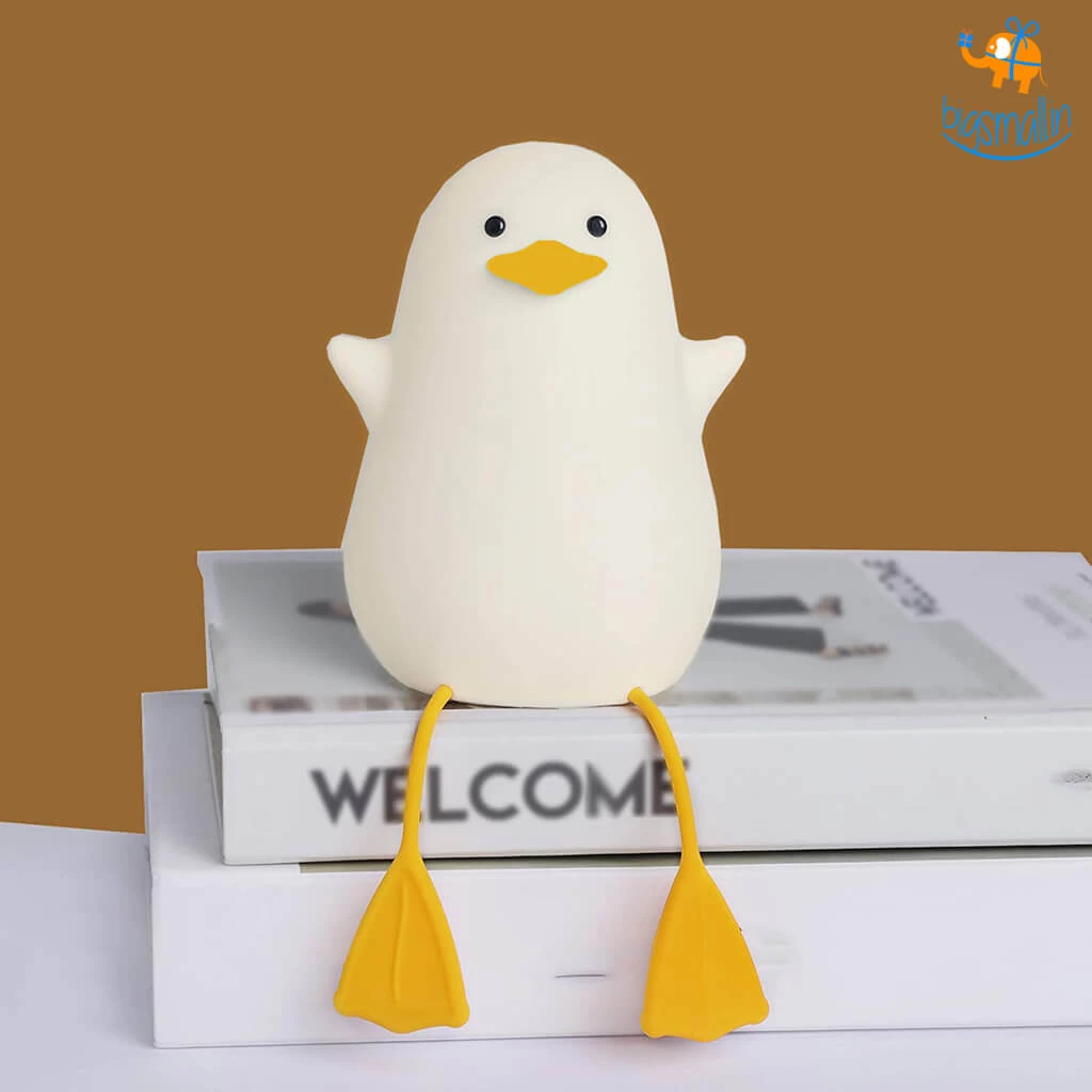 Bigsmall_hmk Cute Duck Touch Sensor Lamp
