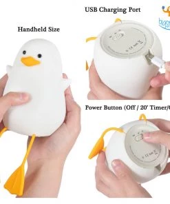 Bigsmall_hmk Cute Duck Touch Sensor Lamp