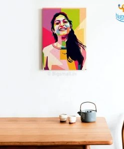 Chitra Chaya Personalized Pop Art Wooden Frame | COD Not Available Father's Day