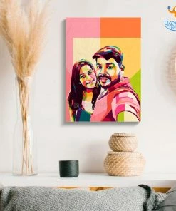 Chitra Chaya Personalized Pop Art - Two Face | COD Not Available