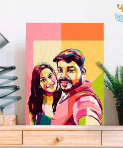 Chitra Chaya Personalized Pop Art - Two Face | COD Not Available