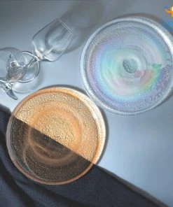 Devnow All Of It Crystal Artisan Plates