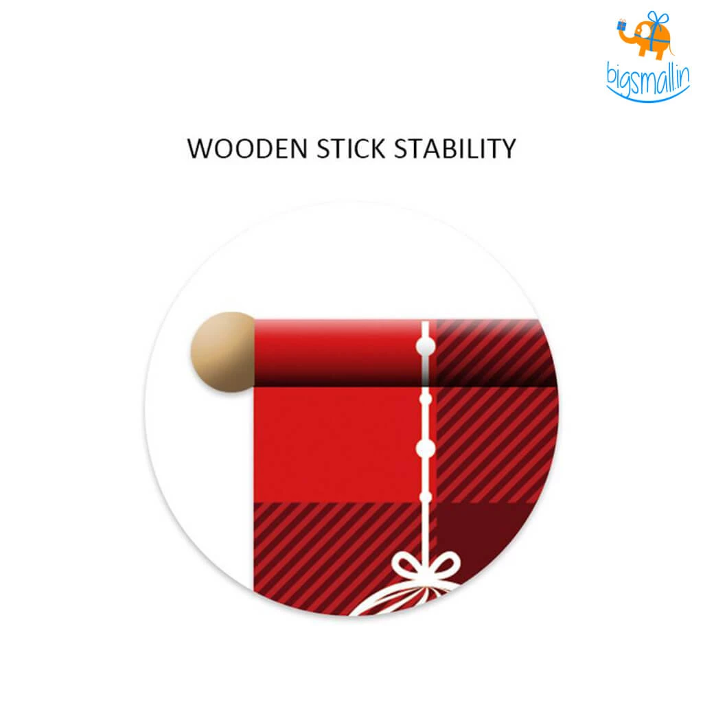 Coral Tree All Of It Christmas Banner - Set Of 3