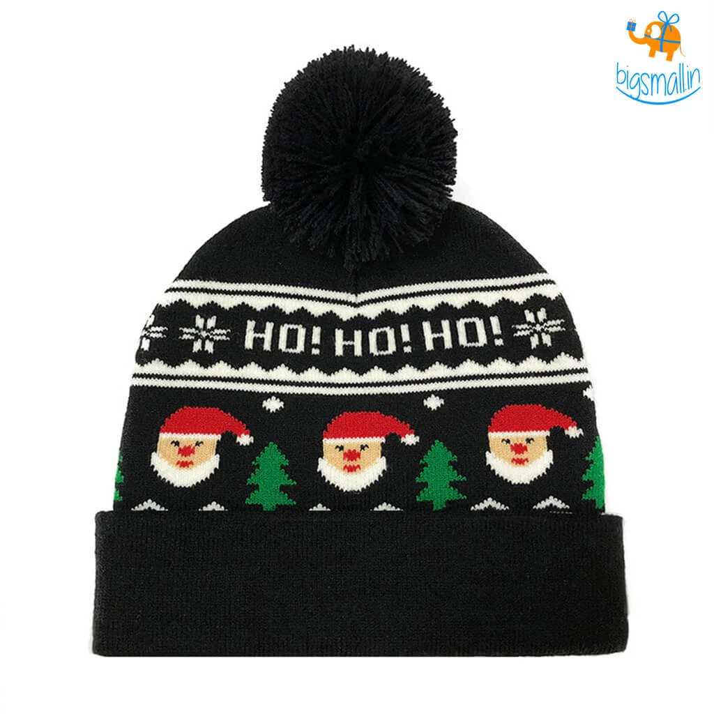 Coral Tree Christmas Scarf And Cap Set