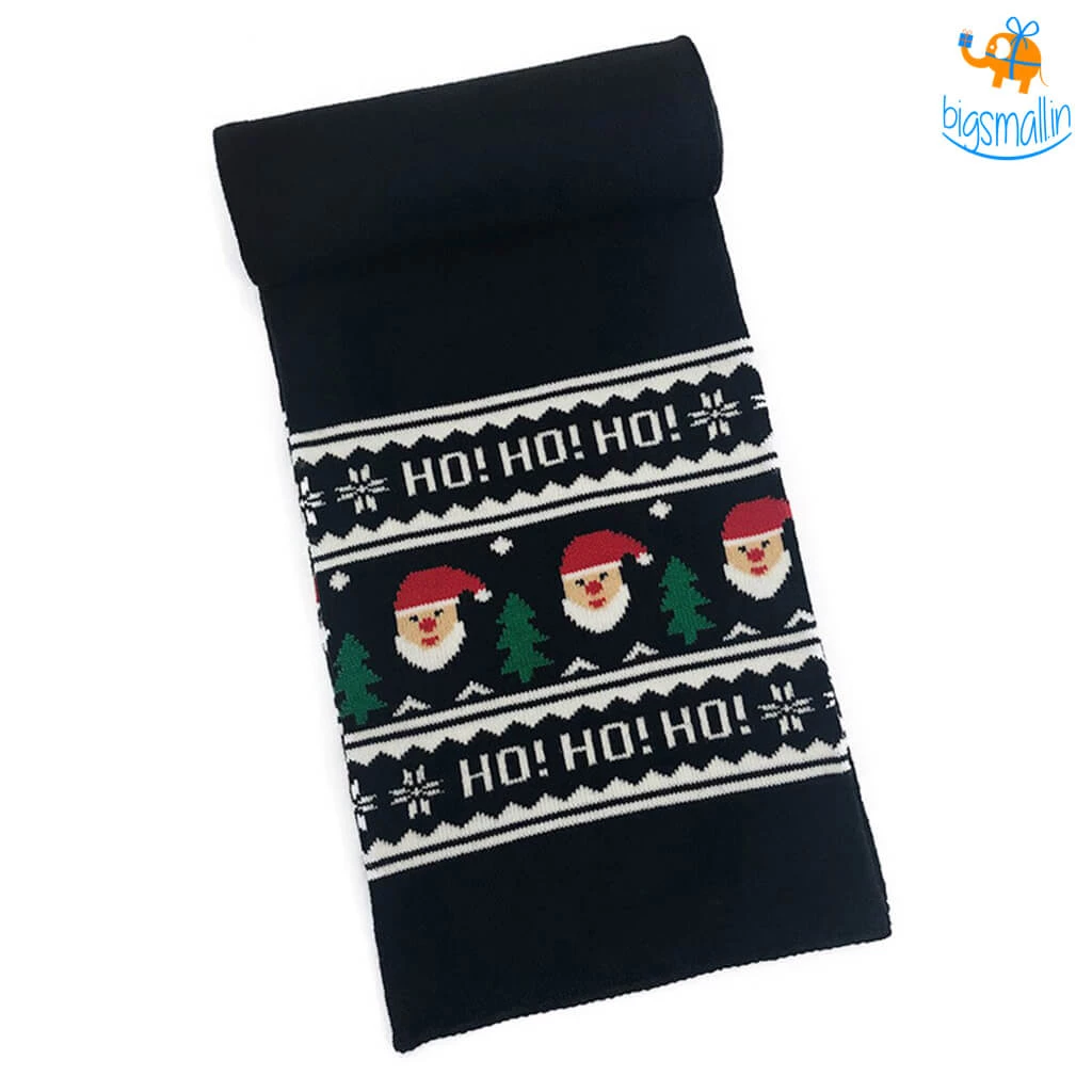 Coral Tree Christmas Scarf And Cap Set