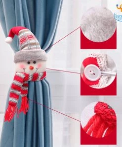 Coral Tree Decorative Christmas Curtain Tie-Back All Of It