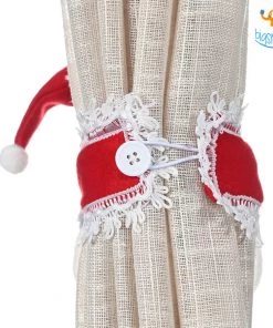 Coral Tree Decorative Christmas Curtain Tie-Back All Of It