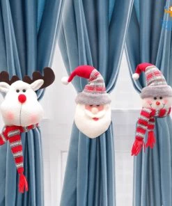 Coral Tree Decorative Christmas Curtain Tie-Back All Of It