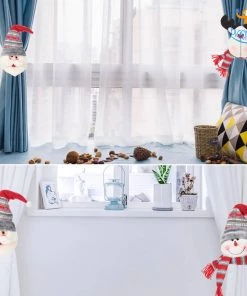 Coral Tree Decorative Christmas Curtain Tie-Back All Of It