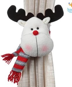 Coral Tree Decorative Christmas Curtain Tie-Back All Of It